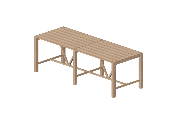 3D Tables - Rectangular Table - Orangebox - Library-06 -... 3D Tables - Rectangular Table - Orangebox - Library-06 -...