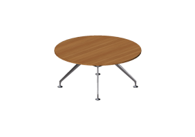 3D Tische - Tisch rund - Orangebox - LRD-16