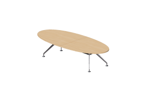 3D Tische - Tisch oval - Orangebox - LOV-14-32