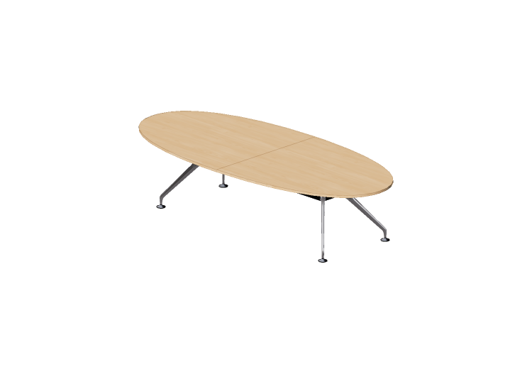 3D Tische - Tisch oval - Orangebox - LOV-14-32 - Orangebox 3D Tische - Tisch oval - Orangebox - LOV-14-32 - Orangebox