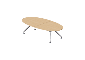 3D Tische - Tisch oval - Orangebox - LOV-14-28