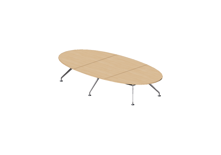 Mesas 3D - Mesa oval - Orangebox - LOV-20-40 - Orangebox Mesas 3D - Mesa oval - Orangebox - LOV-20-40 - Orangebox