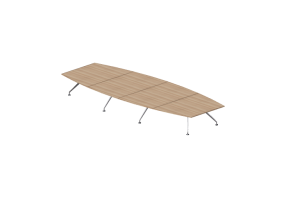 Mesas 3D - Mesa retangular - Orangebox - LBR-16-24-62