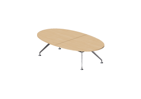 3D Tische - Tisch oval - Orangebox - LOV-16-28