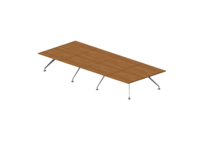 3D Tische - Tisch rechteckig - Orangebox - LRC-20-48