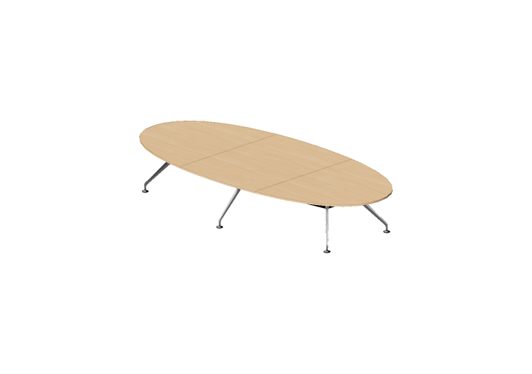 Tavoli 3D - Tavolo ovale - Orangebox - LOV-20-44 -... Tavoli 3D - Tavolo ovale - Orangebox - LOV-20-44 -...