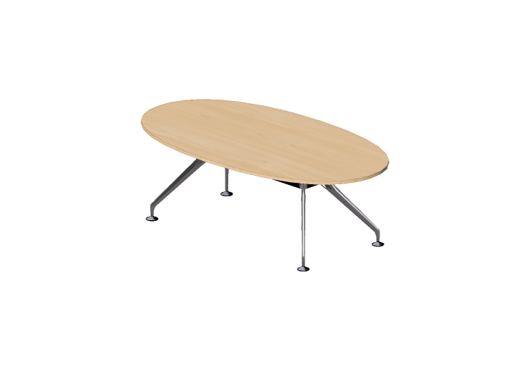 Mesas 3D - Mesa oval - Orangebox - LOV-12-22 - Orangebox Mesas 3D - Mesa oval - Orangebox - LOV-12-22 - Orangebox