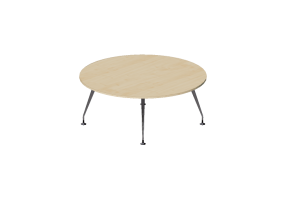 Tavoli 3D - Tavolo circolare - Orangebox - MRO-05 Single