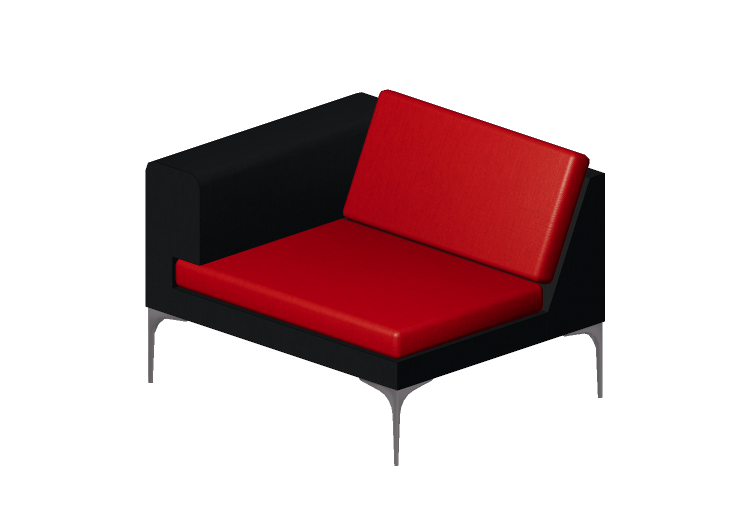 Fauteuil 3D - Canapé modulable - Orangebox - Vale-01 -... Fauteuil 3D - Canapé modulable - Orangebox - Vale-01 -...