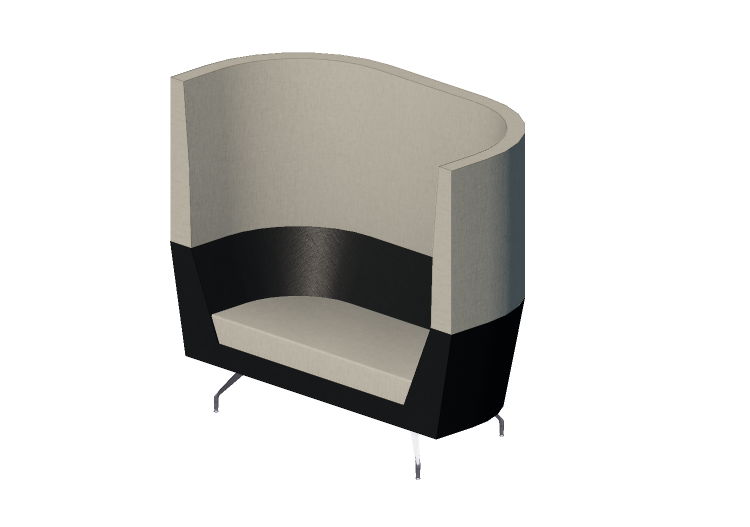 Poltronas 3D - Sofá com encosto alto - Orangebox –... Poltronas 3D - Sofá com encosto alto - Orangebox –...