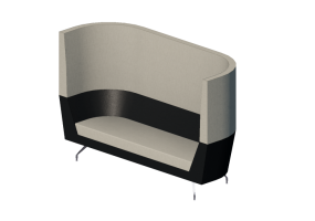Poltronas 3D - Sof&aacute; con respaldo alto - Orangebox &ndash; Cwtch-09-HB