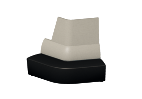 Poltronas 3D - Sof&aacute; modular de canto - Orangebox &ndash; AD-25 RC