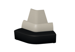 Fauteuil 3D - Canap&eacute; d'angle modulable - Orangebox &ndash; AD-25 DC