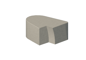 Poltrone 3D - Braccio per divano componibile - Orangebox &ndash; AD-59 RH