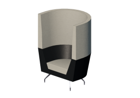 Poltrone 3D - Divano con schienale alto - Orangebox &ndash; Cwtch-07-HB