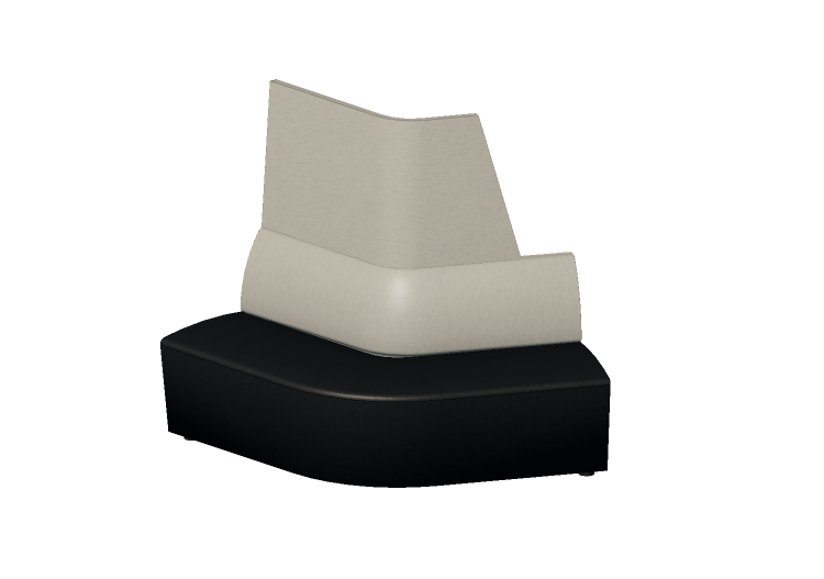 Poltronas 3D - Sofá modular de canto - Orangebox – AD-25 LC... Poltronas 3D - Sofá modular de canto - Orangebox – AD-25 LC...