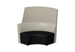 Poltronas 3D - Sof&aacute; modular de esquina - Orangebox &ndash; AD-56 RC