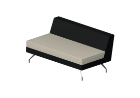 Poltrone 3D - Divano con schienale basso - Orangebox &ndash; Cwtch-25-LB