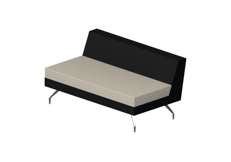 Poltronas 3D - Sofá com encosto baixo - Orangebox –... Poltronas 3D - Sofá com encosto baixo - Orangebox –...