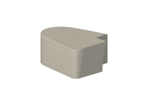 Poltrone 3D - Braccio per divano componibile - Orangebox &ndash; AD-59 LH