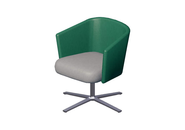 Fauteuil 3D - Fauteuil tournant - Orangebox – Hay-03 -... Fauteuil 3D - Fauteuil tournant - Orangebox – Hay-03 -...