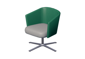 Poltronas 3D - Poltrona girat&oacute;ria - Orangebox &ndash; Hay-03