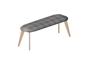 3D Sessel - Sitzbank f&uuml;r B&uuml;ro - Orangebox - Cubb-16