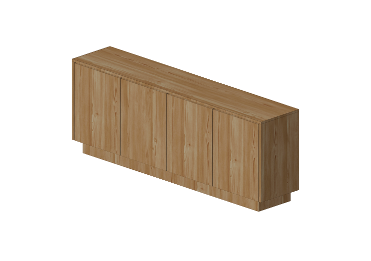 Meubles 3D - Crédence à 4 vantaux - Orangebox - VC-04-400 -... Meubles 3D - Crédence à 4 vantaux - Orangebox - VC-04-400 -...