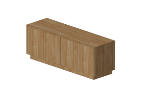 3D M&ouml;bel - Anrichte 4-t&uuml;rig - Orangebox - VC-04-600