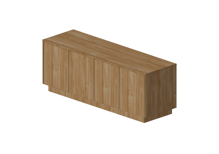 Muebles 3D - Aparador de 4 hojas - Orangebox - VC-04-600 -... Muebles 3D - Aparador de 4 hojas - Orangebox - VC-04-600 -...
