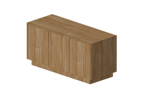Mobili 3D - Credenza a 3 ante - Orangebox - VC-03-600