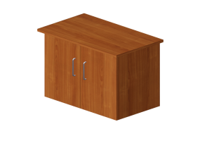 M&oacute;veis 3D - Buffet 2 portas - Orangebox &ndash; CR-02SL