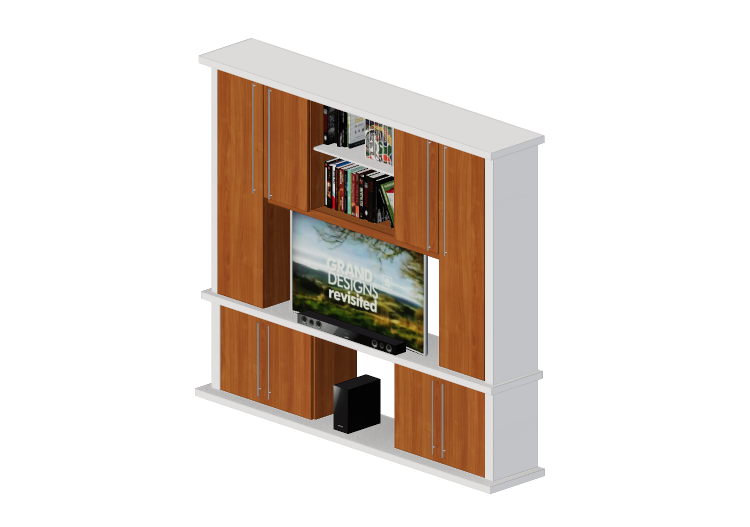 Pareti attrezzate 3D - Parete attrezzata - Panda - Cubik 1... Pareti attrezzate 3D - Parete attrezzata - Panda - Cubik 1...