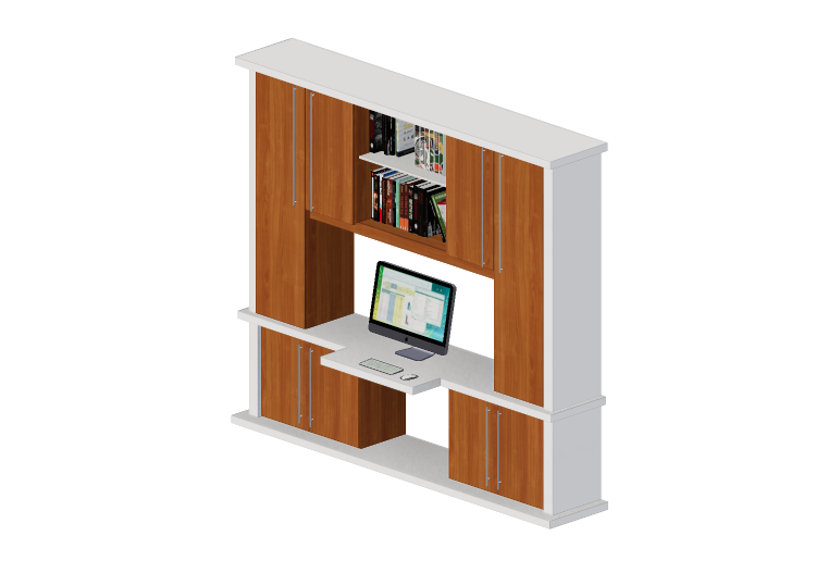 Pareti attrezzate 3D - Parete attrezzata - Panda - Cubik... Pareti attrezzate 3D - Parete attrezzata - Panda - Cubik...