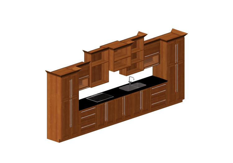 Cucine 3D - Cucina completa di elettrodomestici - Panda -... Cucine 3D - Cucina completa di elettrodomestici - Panda -...