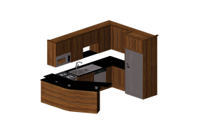 3D Kitchens - Kitchen complete with appliances - Panda - Kitchen 2