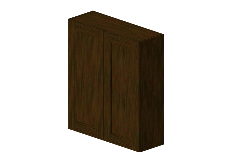 Mobili 3D - Mobile in legno con due ante - Panda - W3642 -... Mobili 3D - Mobile in legno con due ante - Panda - W3642 -...