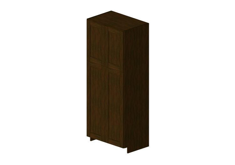 3D Möbel - Holzschrank mit vier Türen - Panda - PC3690A -... 3D Möbel - Holzschrank mit vier Türen - Panda - PC3690A -...