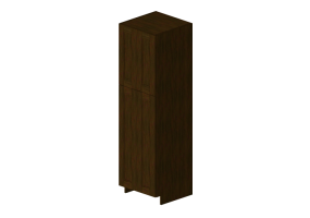 Meubles 3D - Meuble en bois avec quatre vantaux - Panda - PC2484A