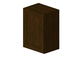 Muebles 3D - Mueble de madera con una hoja - Panda - W213015