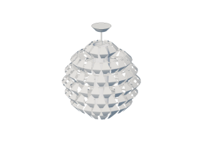 L&acirc;mpada pingente 3D - Lumin&aacute;ria pendente - Panzeri &ndash; Agave