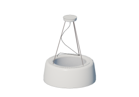 Lampe &agrave; suspension 3D - Lampe &agrave; suspension - Panzeri &ndash; Blanca