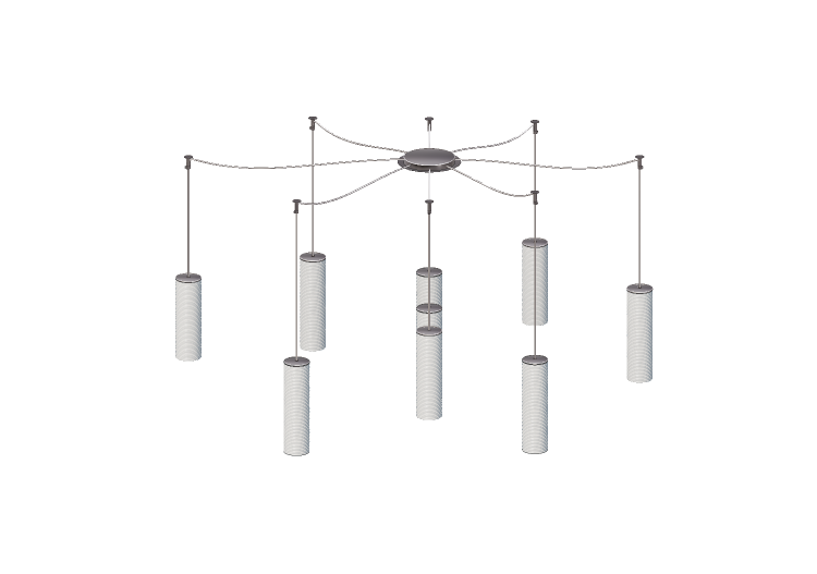 Lampe à suspension 3D - Lampe à suspension - Panzeri – Clio... Lampe à suspension 3D - Lampe à suspension - Panzeri – Clio...