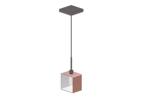 L&acirc;mpada pingente 3D - Lumin&aacute;ria pendente - Panzeri &ndash; Domino