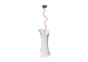 Lâmpada pingente 3D - Luminária pendente - Panzeri – Twister