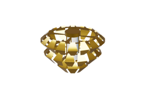 Lampe &agrave; plafond 3D - Lampe &agrave; plafond - Panzeri &ndash; Agave