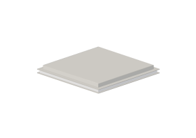 3D Ceiling Lamp - Ceiling mounted lamp - Panzeri &ndash; Flat
