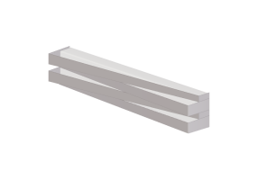 3D Wall Lamp - Wall mounted Lamp - Panzeri &ndash; Cross