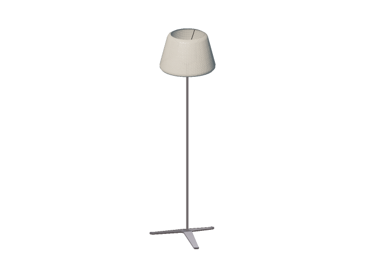 Lâmpada de assoalho 3D - Luminária de chão - Panzeri –... Lâmpada de assoalho 3D - Luminária de chão - Panzeri –...