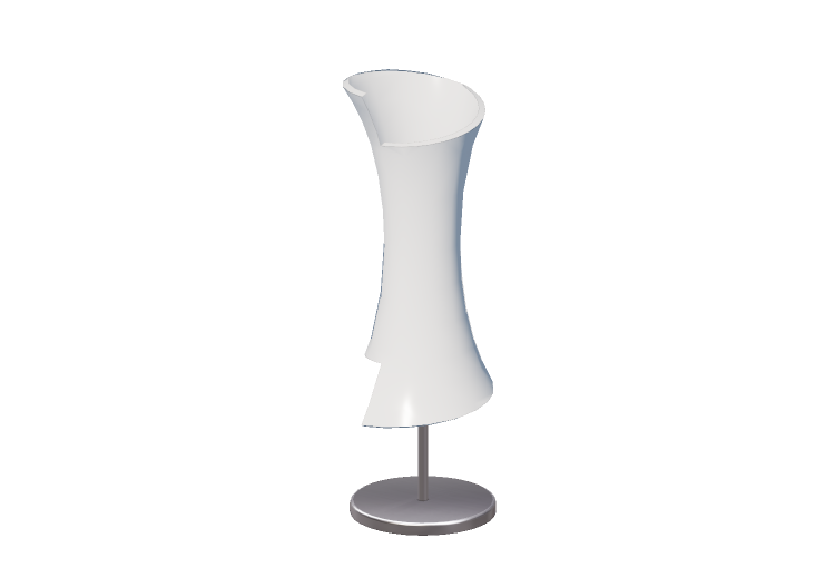 Lámparas de mesa 3D - Lámpara de mesa - Panzeri – Twister -... Lámparas de mesa 3D - Lámpara de mesa - Panzeri – Twister -...